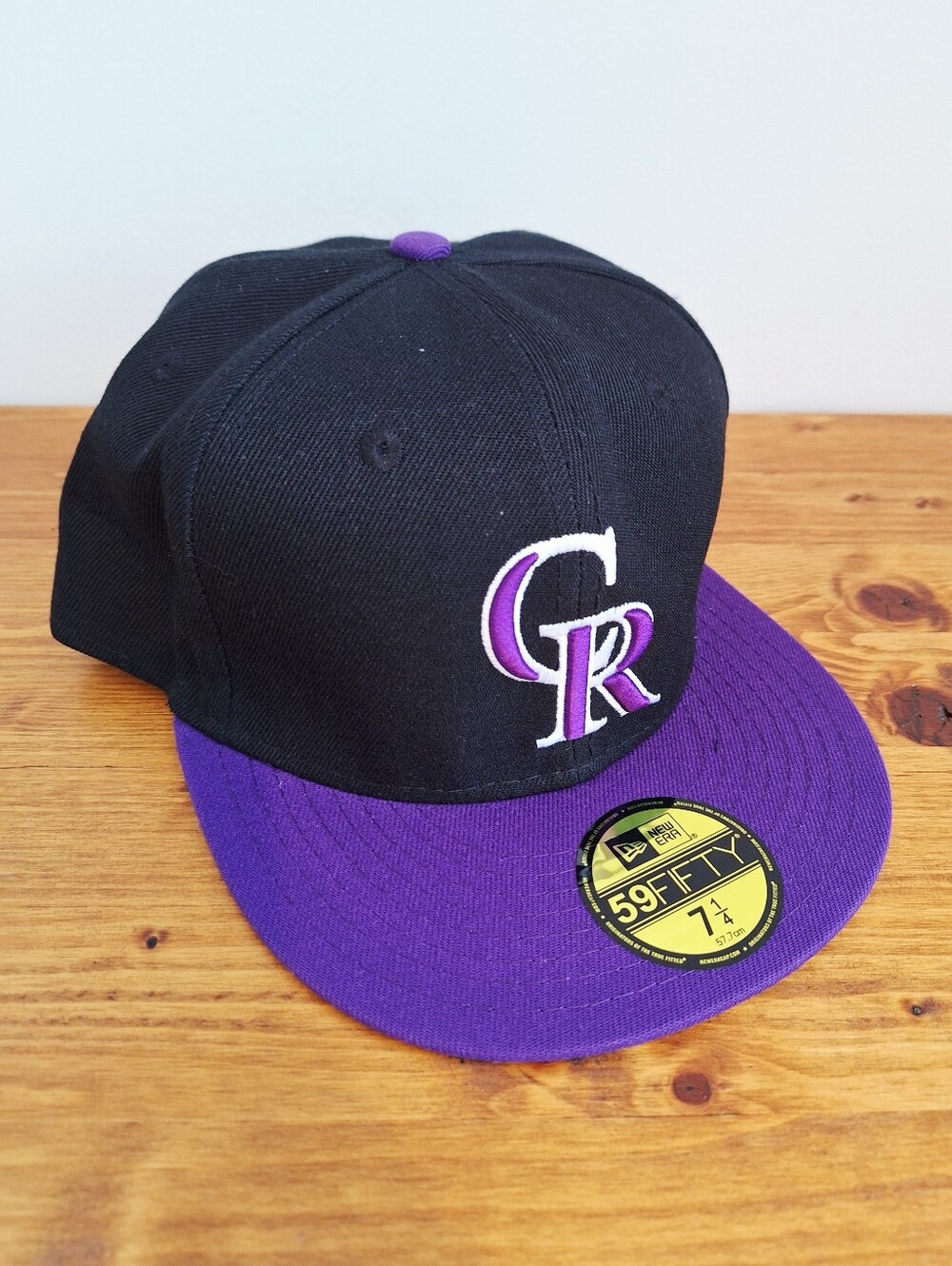 New Era Colorado Rockies Cooperstown 59FIFTY Fitted Hat 7 1/4 NWT